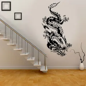 Стикеры Виниловая наклейка для мини-камера для автомобиля мотоцикла ноутбук бампер китайский наклейка с драконом мифическое животное гостиная, спальня E528