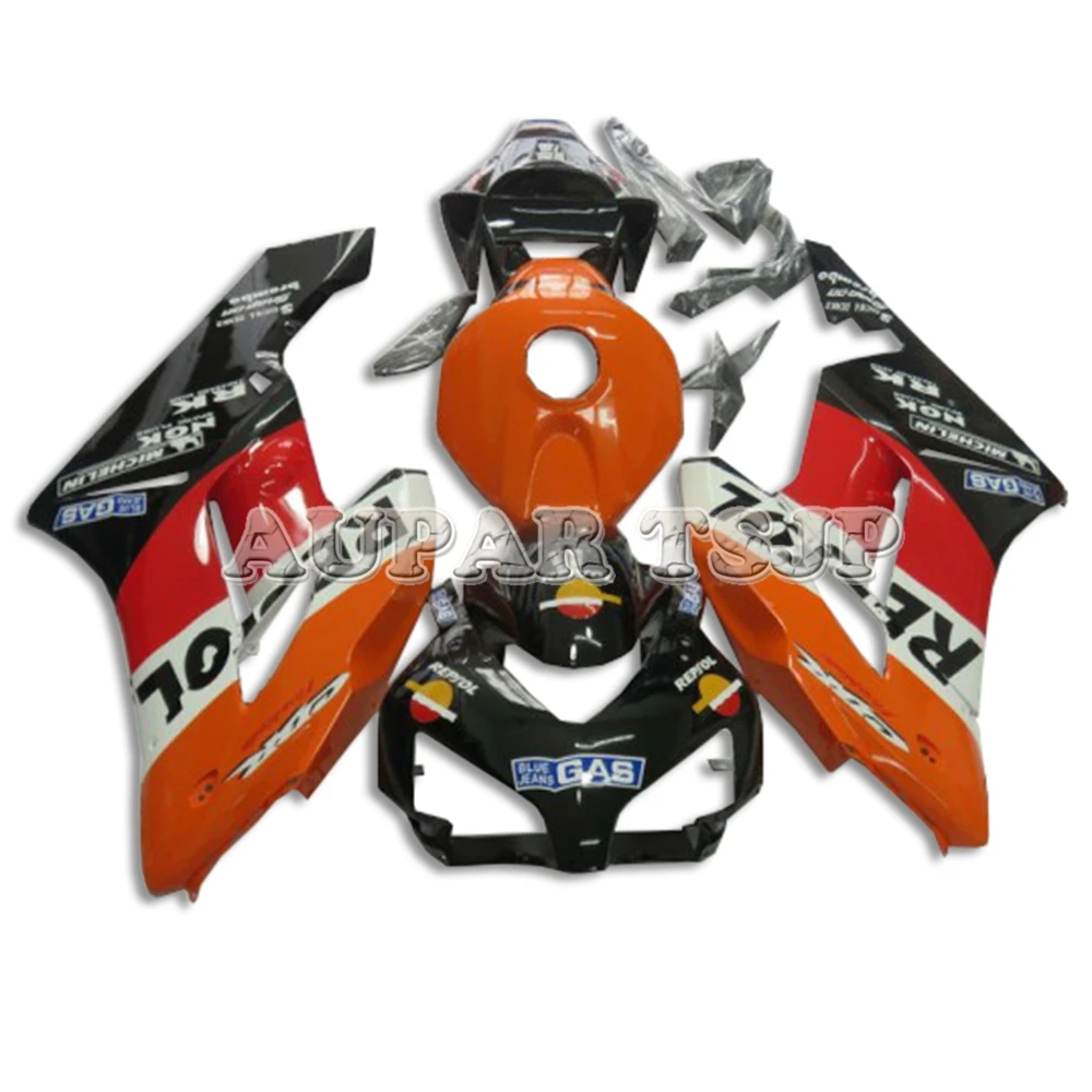 

Bike Covers For Honda 04 05 CBR1000RR 2004 2005 CBR 1000RR ABS Plastic Fairing Bodywork Kit Repsol Red Black Orange Panels