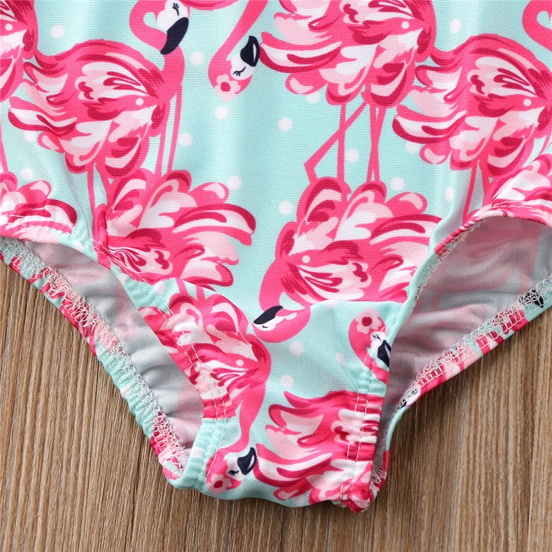 2018 детский купальник для маленьких девочек летний купальник-бикини с оборками и