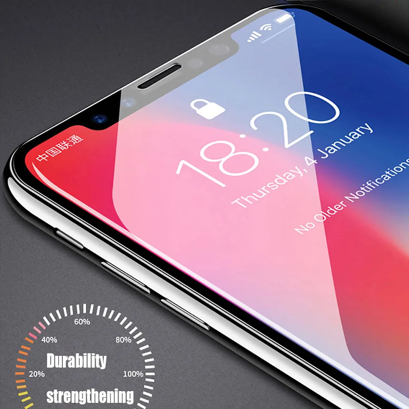 9D стекло на iPhone XS X Max защита экрана закаленное для 7 8 6 6S Plus XR 10 защитная пленка |