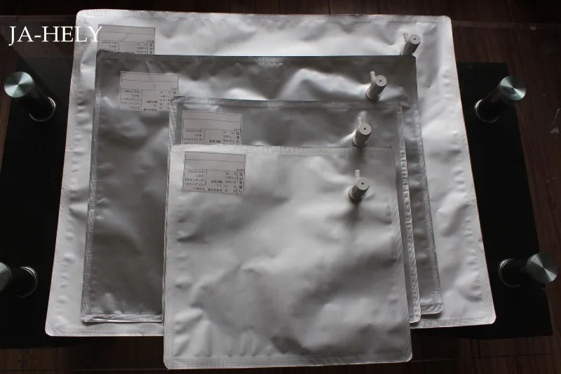 

20pcs/lot 2L Multi-Layer aluminium foil gas sampling bag with valve for lab