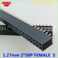 2,0 мм Шаг 1X40P 40PIN разъем однорядные разъемы вертикальный штыревой разъём SMT выдерживает высокие температуры позолоченные