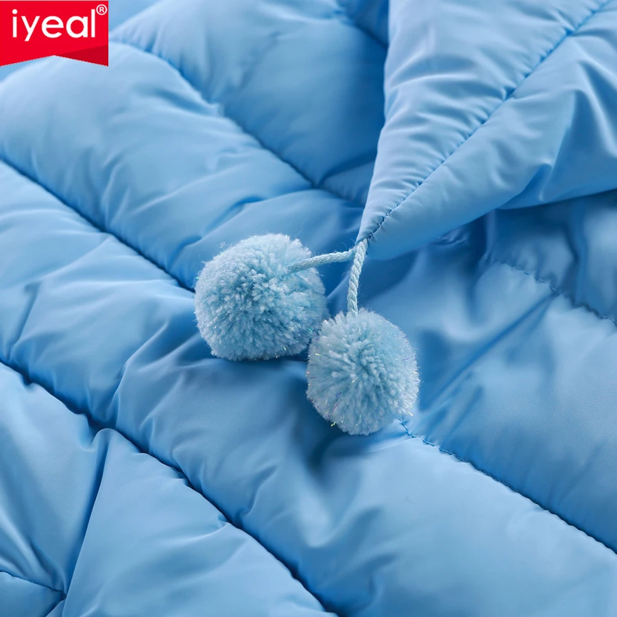 Зимний Детский комбинезон IYEAL плотная теплая одежда для новорожденных мальчиков