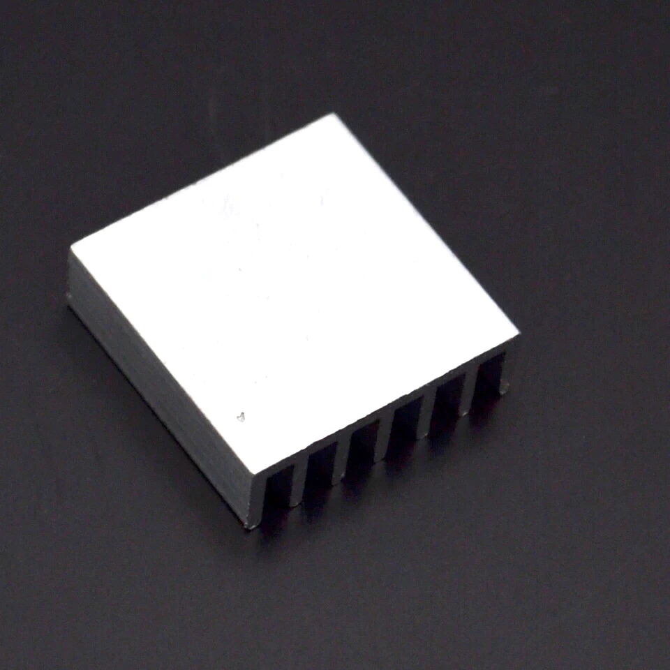 Радиатор высокого качества 5 шт. 20*20*6 мм (серебристый)|heat sink|heat sink radiatorheating radiator |
