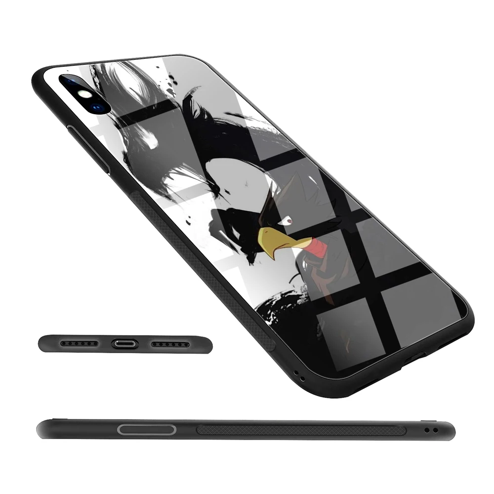 Чехол Lavaza из ТПУ с рисунком героев Академии токоями и аниме для iPhone XS Max XR X 8 7 6 6S Plus
