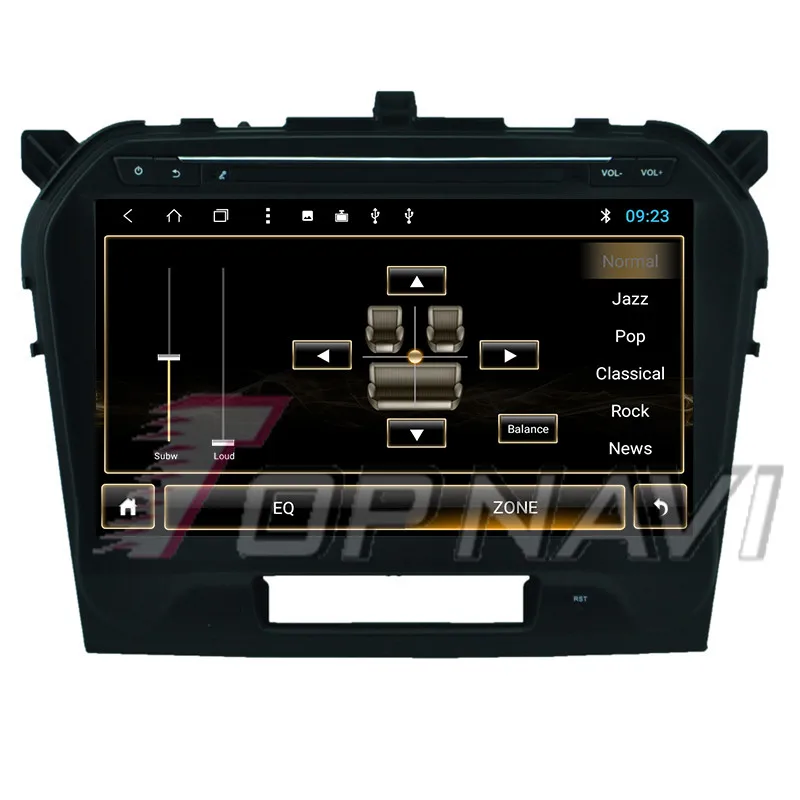 Car Audio for SUZUKI Grand Vitara 2015 10.1'' Android 8.1 Topnavi 1080P HD Bluetooth Wifi Video Players with Free Map Update MP3 |