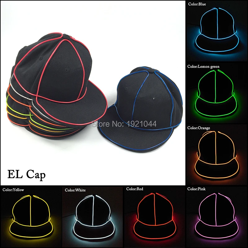 Модные Лидер продаж в стиле хип хоп светящиеся кепки устойчивый на инвертор