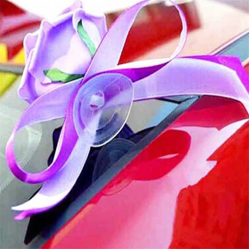 Пластиковые резиновые присоски на присоске 100 шт. 4 см для свадебного автомобиля