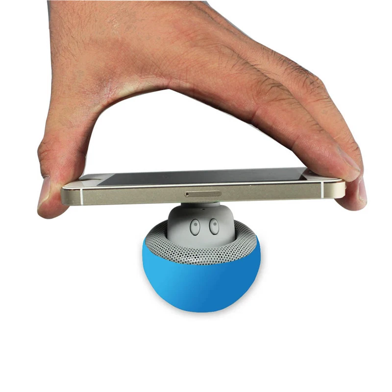 Симпатичный мини Bluetooth Динамик Портативный гриб Стиль стерео сабвуфер с