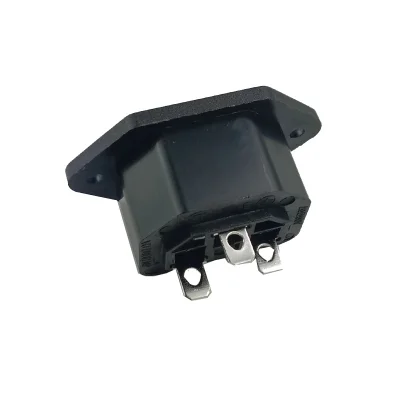 Шасси женский 3PIN AC IEC320 C13 C14 Встроенный адаптер для розетки Промышленный разъем