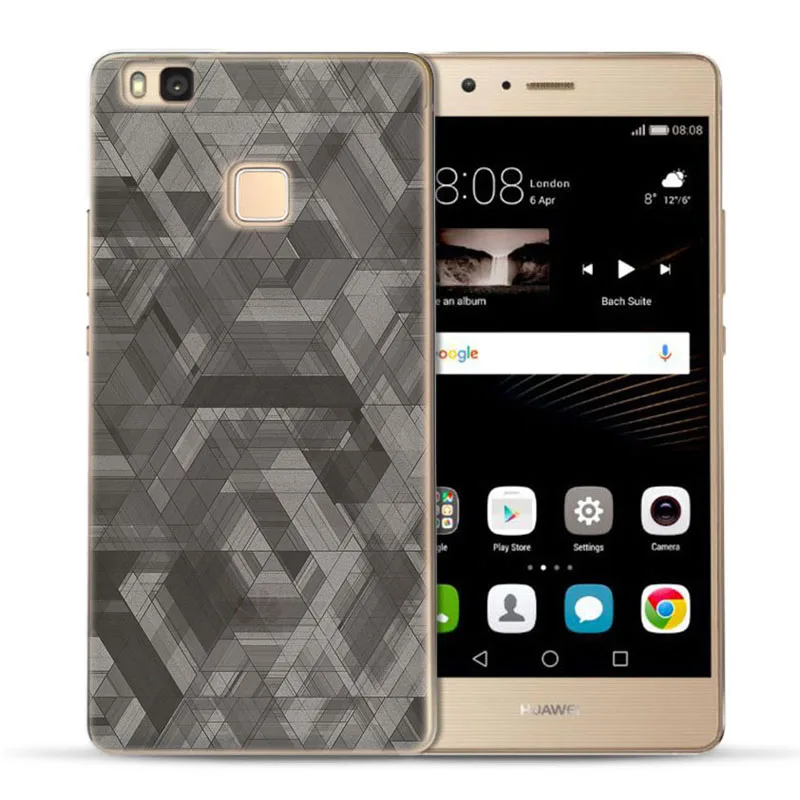 Mlcriyg мягкий чехол для телефона Huawei P9 Lite/P8 Lite/p10 Lite ТПУ Красочные Sky геометрии