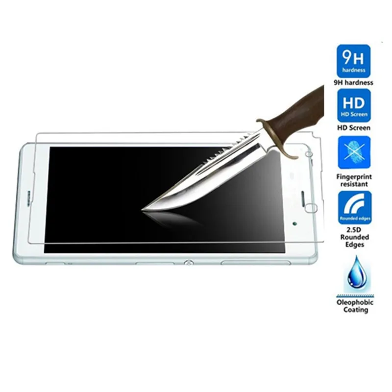 Взрывозащищенное Закаленное стекло для Sony Xperia Z3 Compact Mini D5803 D5833 M55W | Мобильные