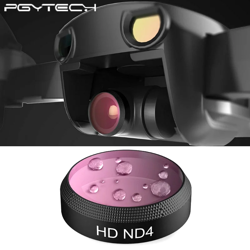 PGYTECH фильтр для DJI MAVIC воздушные фильтры для объектива UV CPL ND4 ND8 ND16 ND32 Комплект фильтров MAVIC камера воздушного дрона аксессуар