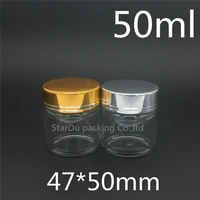 10pcslot 50ml screw neck glass bottle for vinegar or alcoholcarftstorage candyliquid cosmeticliquor bottles