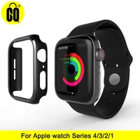 2pcs very thin slim watch frame pc for apple watch case series 54 for watch 40 44mm watch accessories cover protect shell