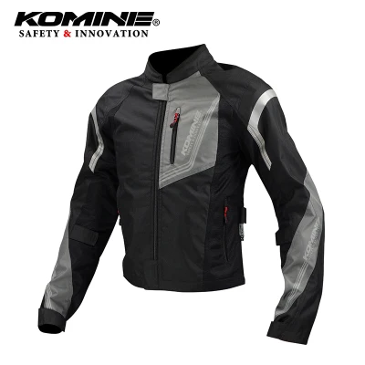 KOMINE японская оригинальная дышащая мотоциклетная куртка мотоциклетная анти-осенняя Защитная Экипировка броня одежда - Цвет: Black