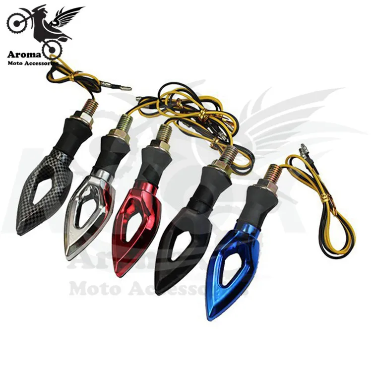 

high quality motorcycle LED turn signal indicators yellow light Motocycle parts for yamaha Accessories Motorbike Lamp Blinker