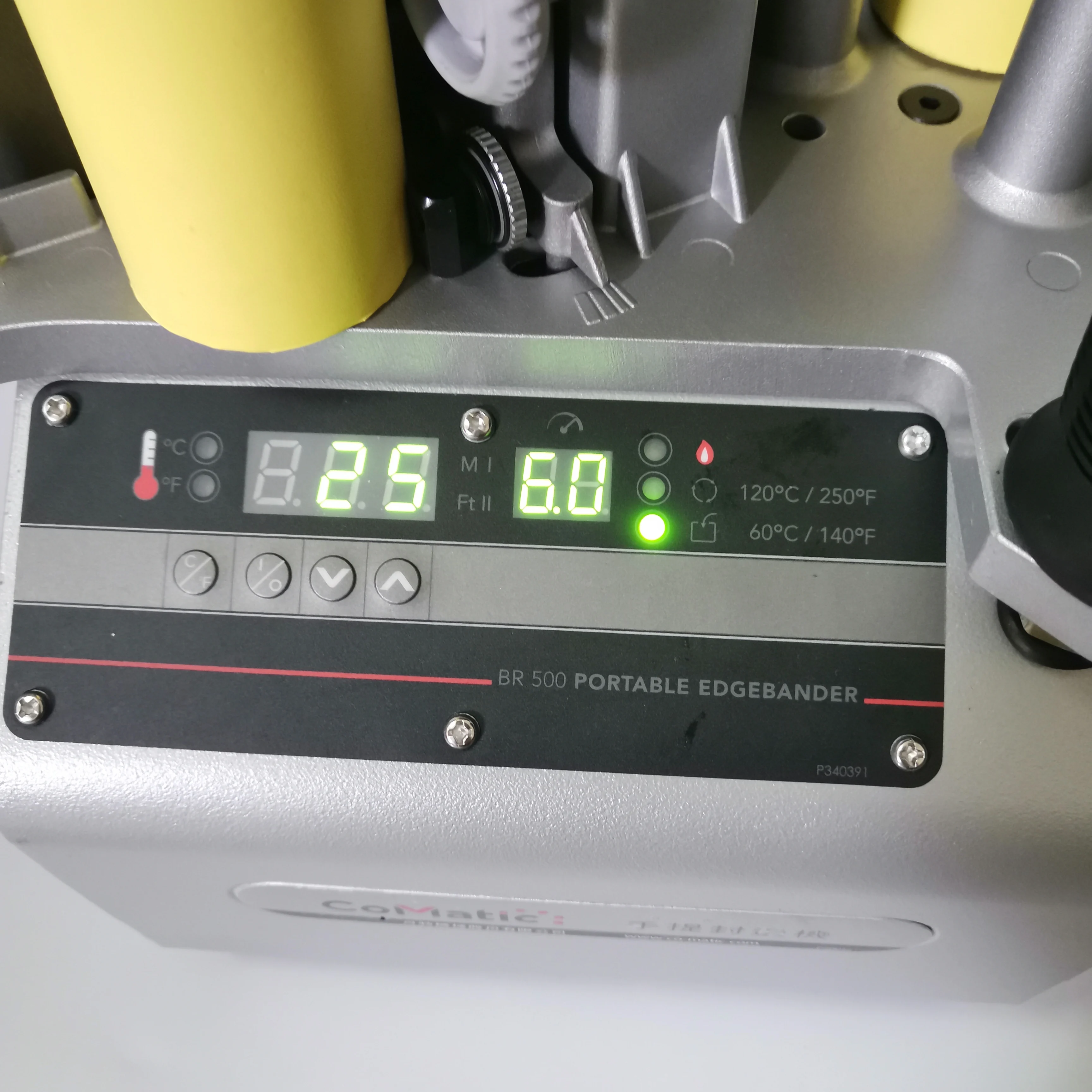 BR500 портативный ручной Кромкооблицовочный станок для