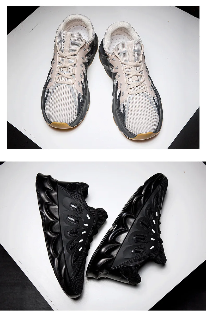 Ins Daddy/мужские кроссовки с подсветкой; сезон лето; Zapatillas Deportivas Hombre; модная дышащая повседневная обувь; Sapato Masculino