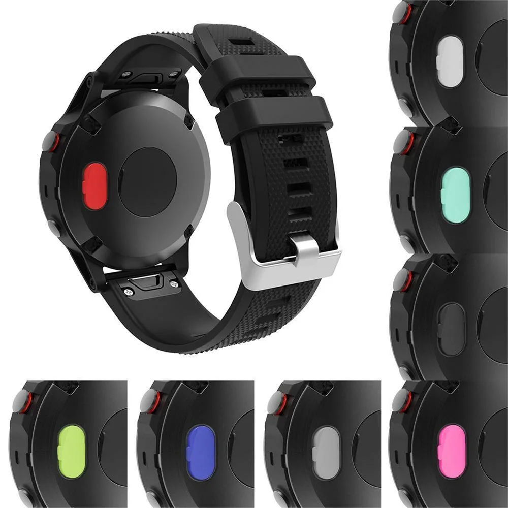 10 шт. модный силиконовый чехол пылезащитный чехол для смарт-часов Garmin Fenix 5 5S 5x plus vivoactive 3 Forerunner 935