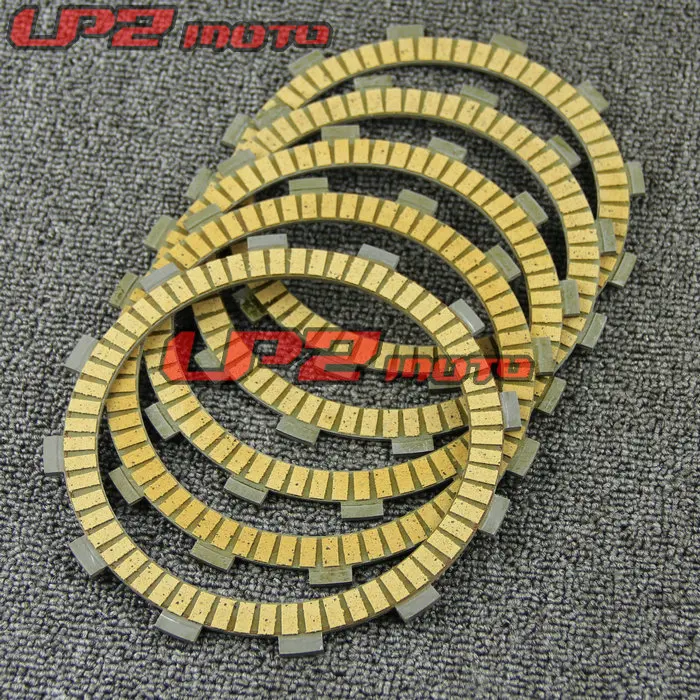 

Подходит для Kawasaki EL250 D1-D5 90-94 ZZR250 90-07 бумажный диск сцепления фрикционный диск сцепления пластина