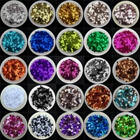 10g2000pcs 4mm center hole sequins slide flat round pvc loose sequin paillettes diy sewing wedding craft 160 colors available