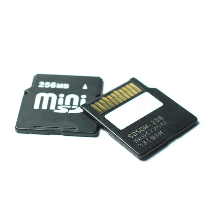 Небольшая емкость! 32MB 64MB 128MB 256MB 512MB Minisd карта флэш-памяти мини SD карта с бесплатным адаптером