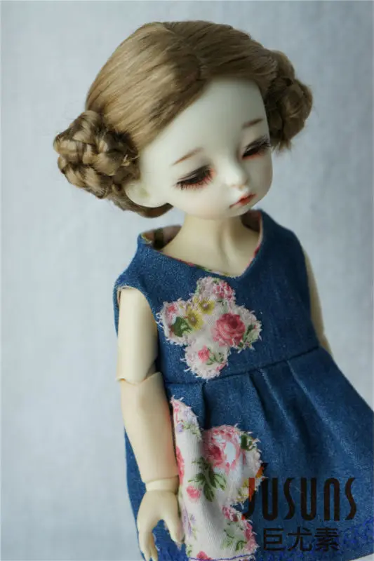 JD102 1/6 Lovely Ballerina Wigs Size 6-7inch doll wigs YOSD synthetic mohair BJD wig fashion accessories | Игрушки и хобби