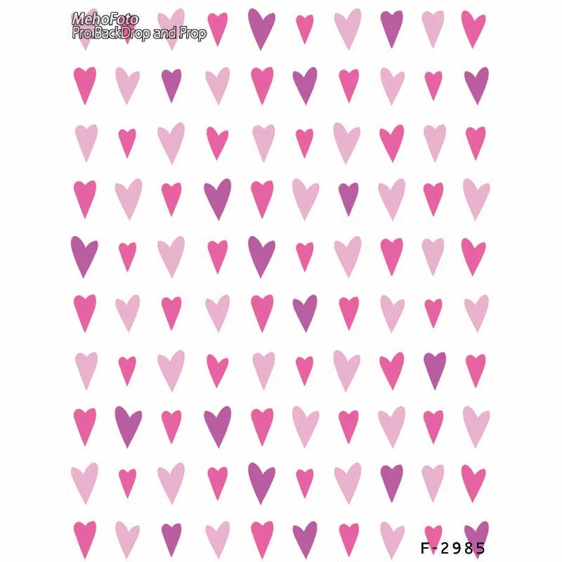 

MEHOFOTO Vinyl Photography Backdrops Valentine's Day Computed printed Children Backdrops for photo studio F-2985