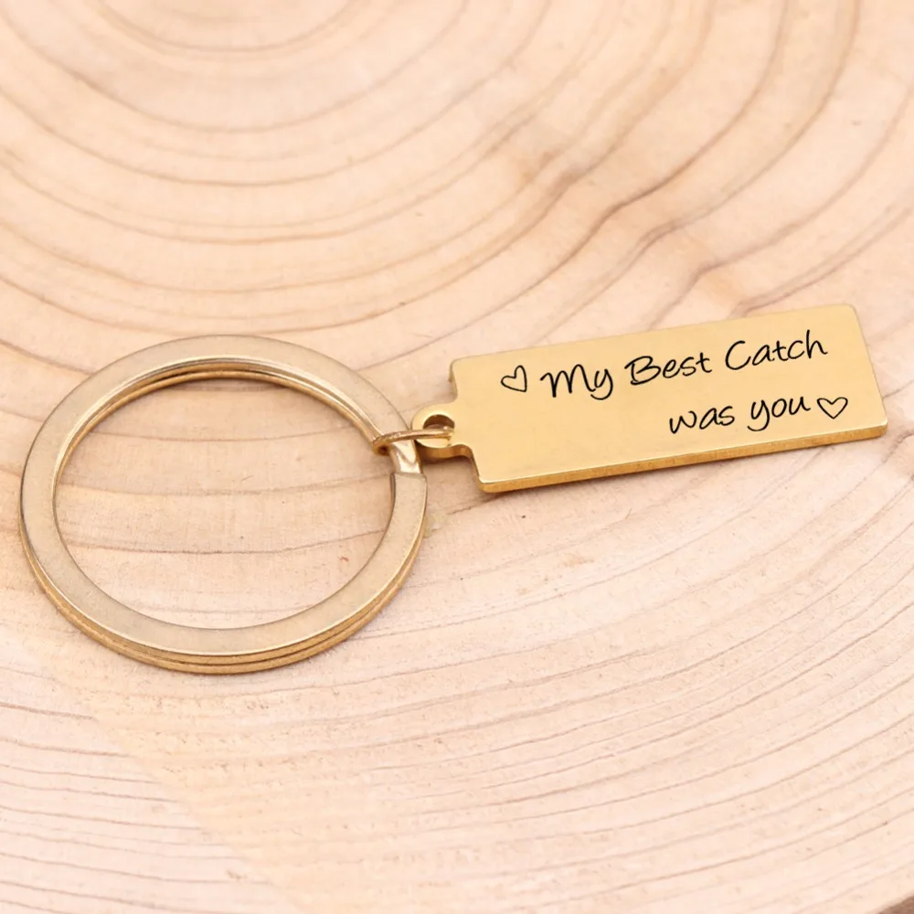 Подвеска-брелок с гравировкой Мой лучший Catch Was You | Украшения и аксессуары