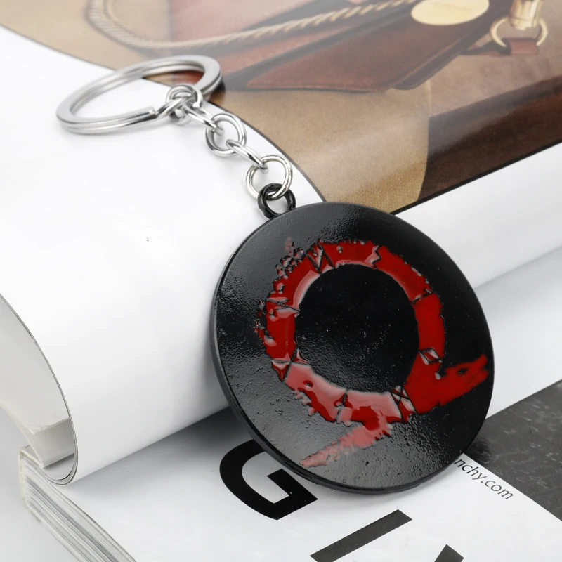 Цепочка для ключей God of War 4 Kratos брелок с топором и открывалка бутылок резным