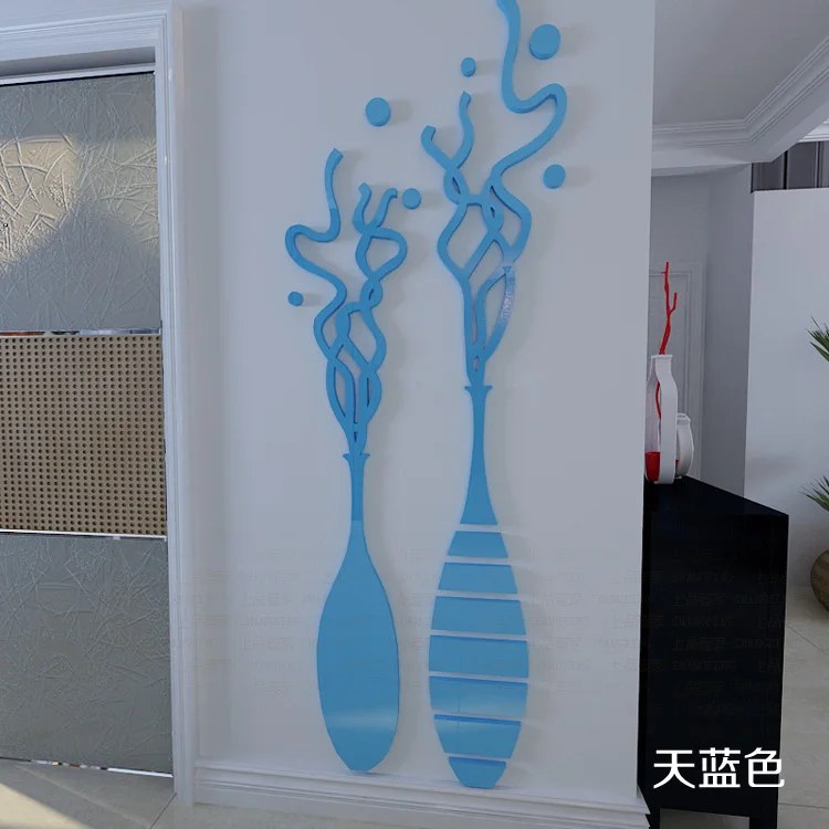 Поп арт &quotсделай сам&quot цветные настенные наклейки 3D гостиная пальто с