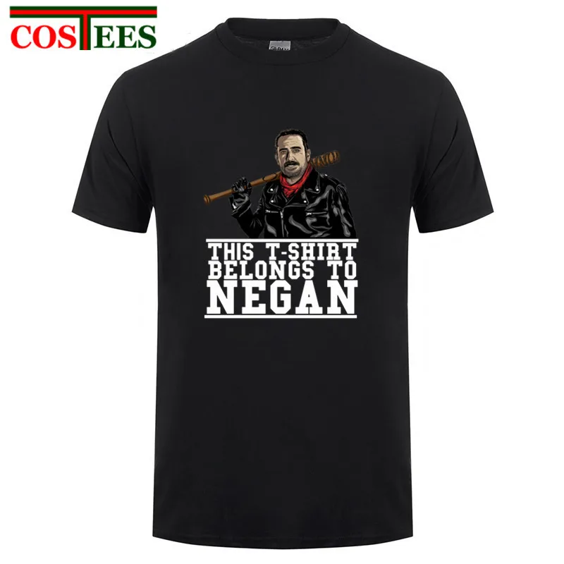 Negan Люсиль футболка спасителей с изображениями из сериала Ходячие мертвецы