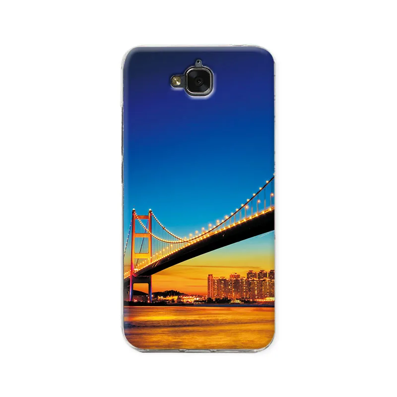 YOUVEI Colorful Scenery Soft TPU Phone Case Cover For Huawei honor 4c pro Popular Animal Coque honor4c 5.0'' |