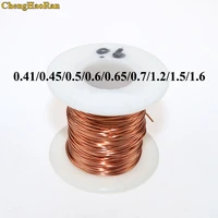 chenghaoran 0 41 0 45 0 5 0 6 0 65 0 7 1 2 1 5 1 6 mm 1m copper wire enameled repair qa 1 155 2uew