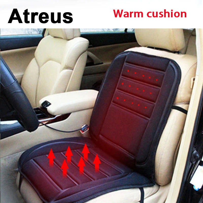 Чехлы на сиденья автомобиля Atreus теплый зимний нагревательный ремень подушка для