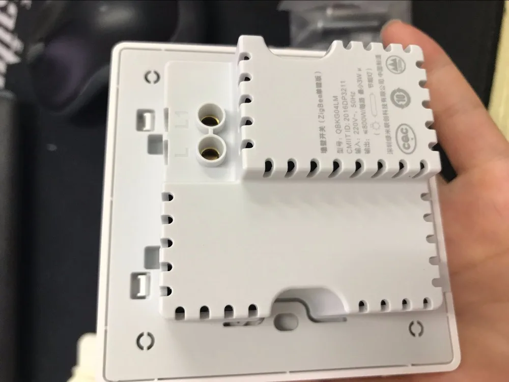 Умный светильник Xiaomi Aqara ZiGBee с беспроводным выключателем и настенным выключателем дистанционного управления через приложение mijia