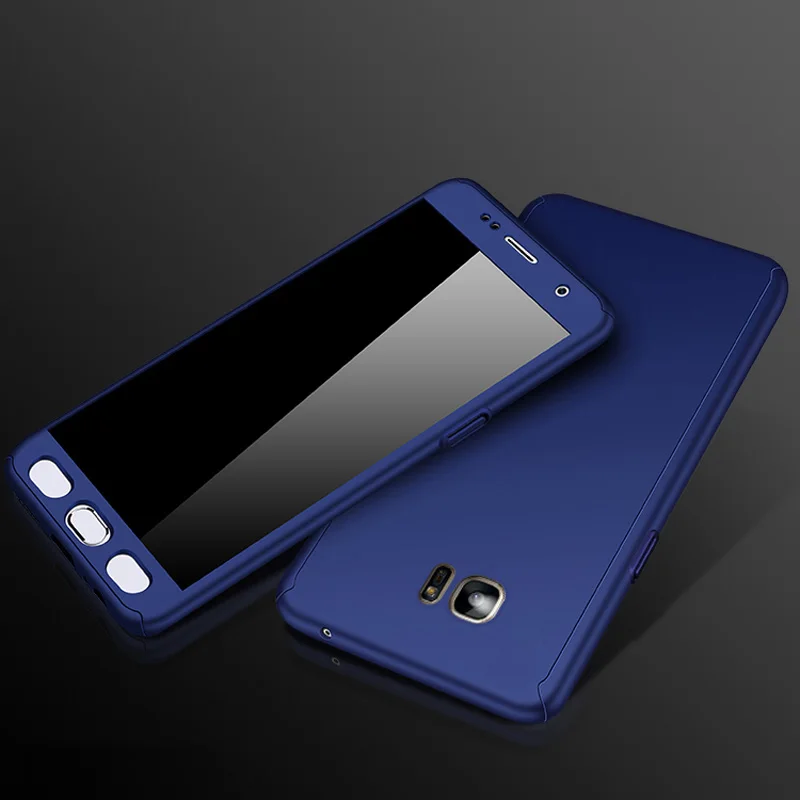 360 пленка с полным покрытием для Samsung J3 J310 J320 J5 J510 J7 J710 2016 задняя крышка + закаленное
