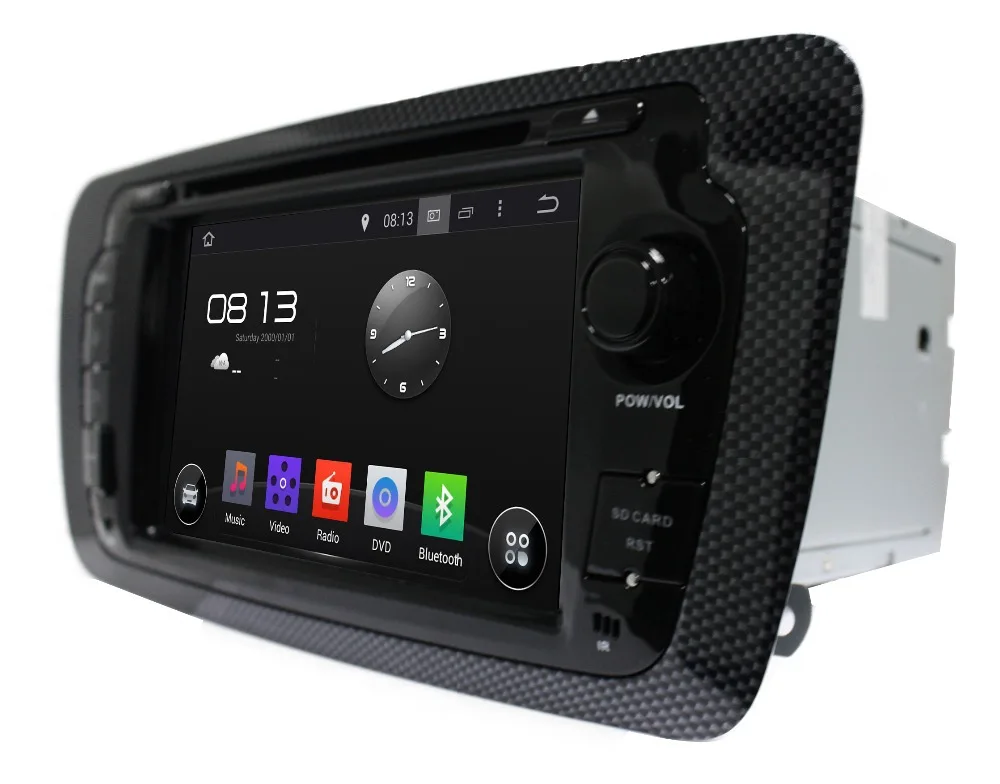 7 &quotвстроенный динамик Android5.1 автомобиль video player Для Seat IBIZA 2013 с Радио GPS 3 Г Wi Fi Bluetooth