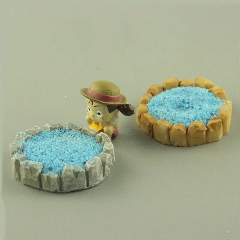 Искусственный винтажный бассейн мини понды ремесла миниатюрный Сказочный Сад