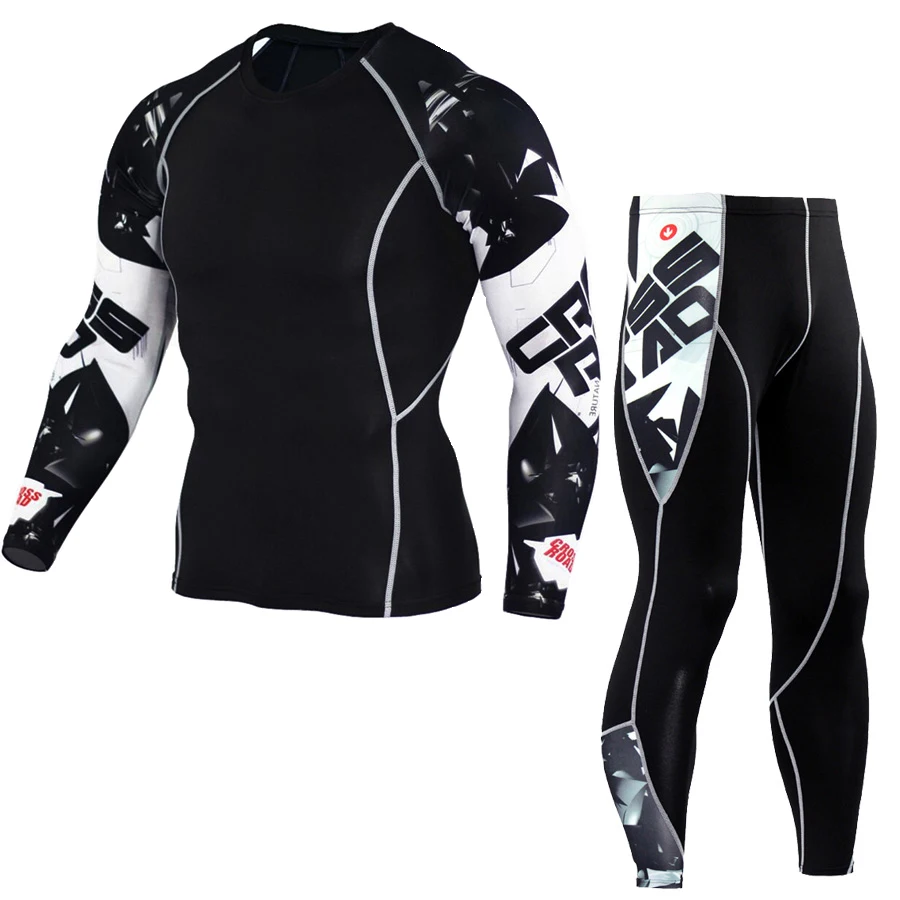 Мужские брюки Rashgard Kit Mma Rashguard мужские многофункциональные штаны для