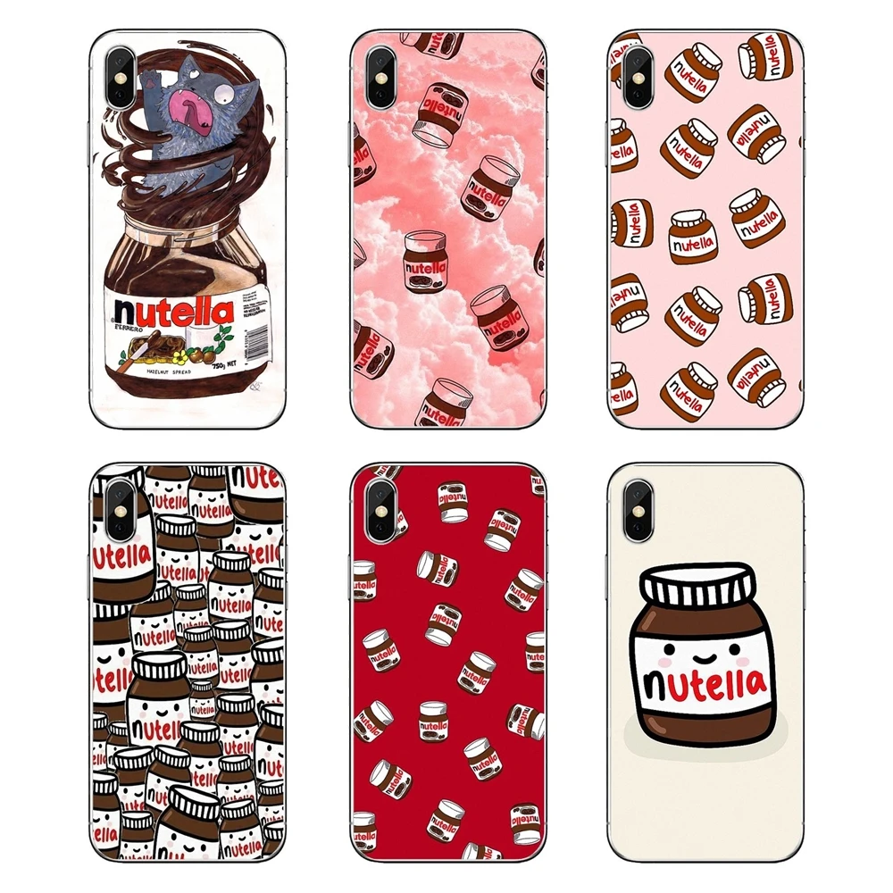Шоколад Tumblr банка Nutella узор коллаж Soft Shell Крышка для samsung Galaxy Note 8 9 S9 S10 A8 A9 Star Lite Plus A6S
