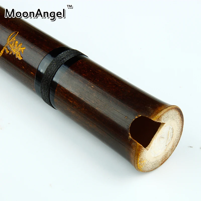 Китайские фиолетовые бамбуковые флейты Xiao вертикальные духовые инструменты