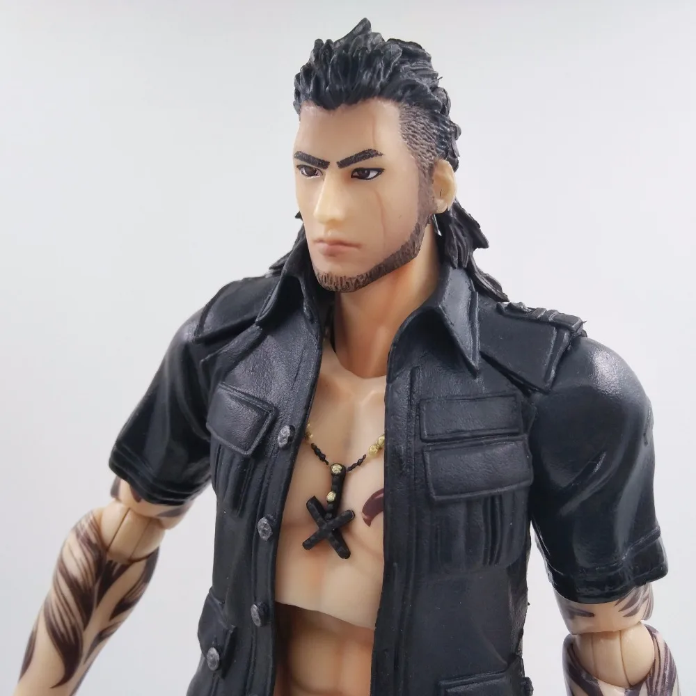 Игра ИСКУССТВО Final Fantasy Figure XV гладиолус амицития фигурка PA 25 см ПВХ игрушки Play Arts Kai