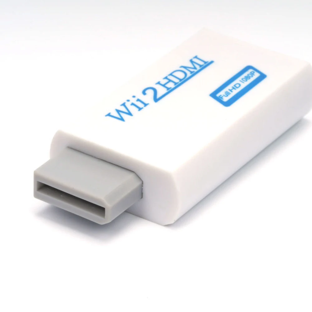 Для wii к HDMI кабель игровое устройство HD белый видео Upscaling аудио аксессуары выход