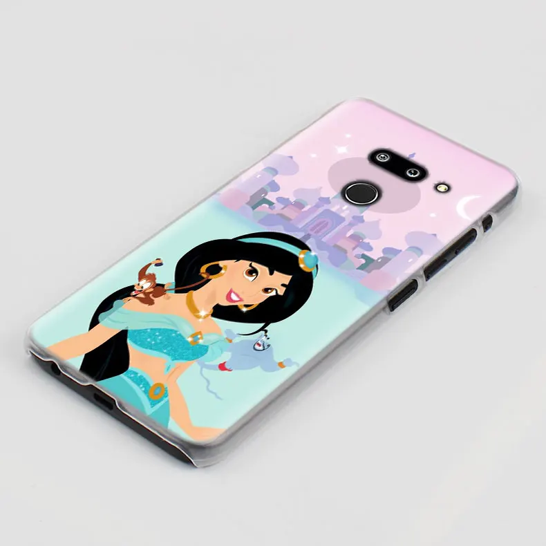 Капа Аладдин, Принцесса Жасмин чехол для телефона чехол для LG G7 G8 ThinQ G5 G6 V30 V40 V50 ThinQ Q6 Q7 жесткий чехол-накладка на заднюю крышку