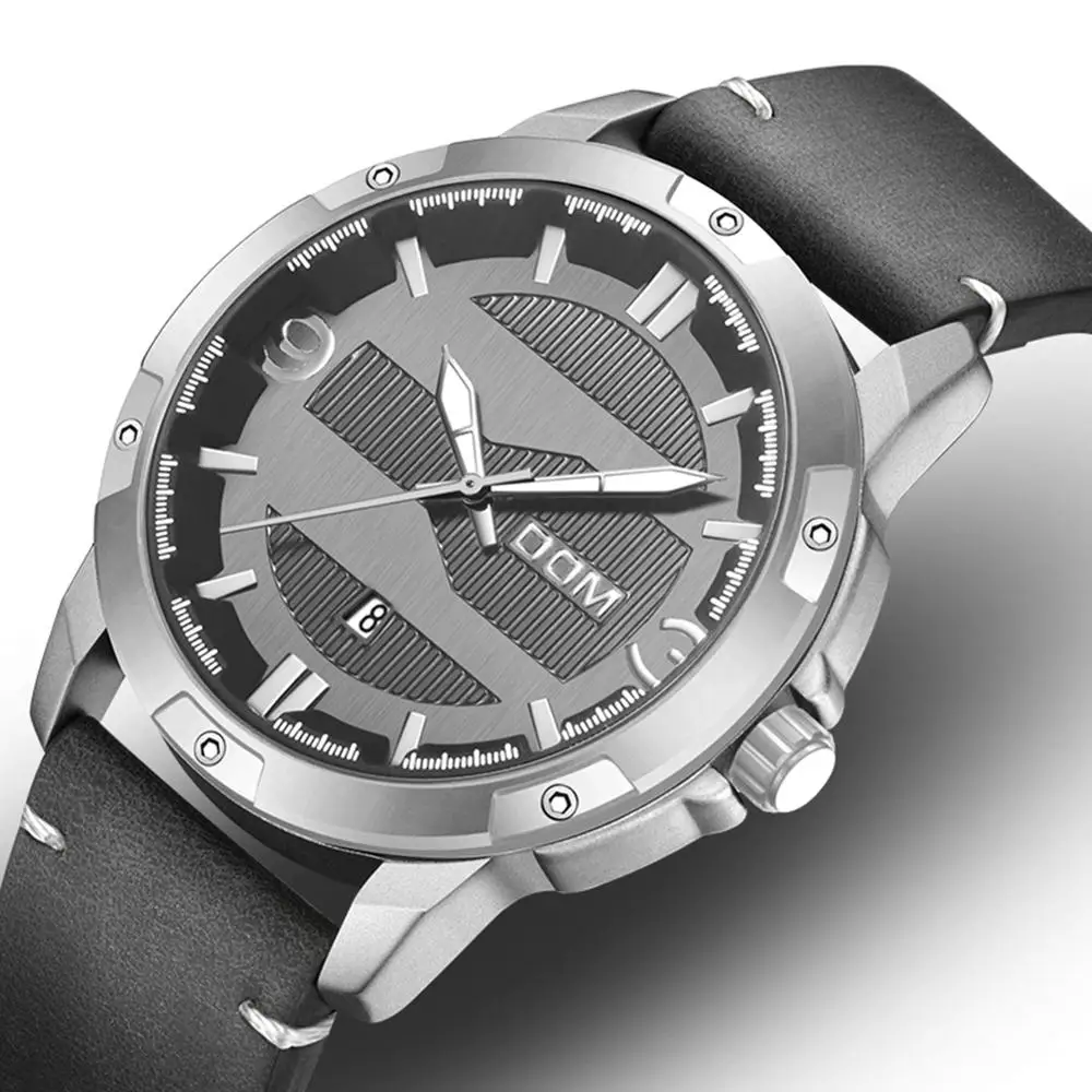 DOM Мужские часы 2019 Топ бренд класса люкс военные стимпанк спортивные мужские