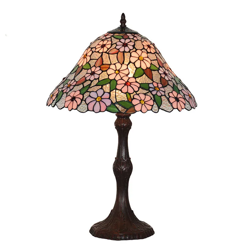 Витражная лампа FUMAT в европейском стиле элегантный художественный декоративный