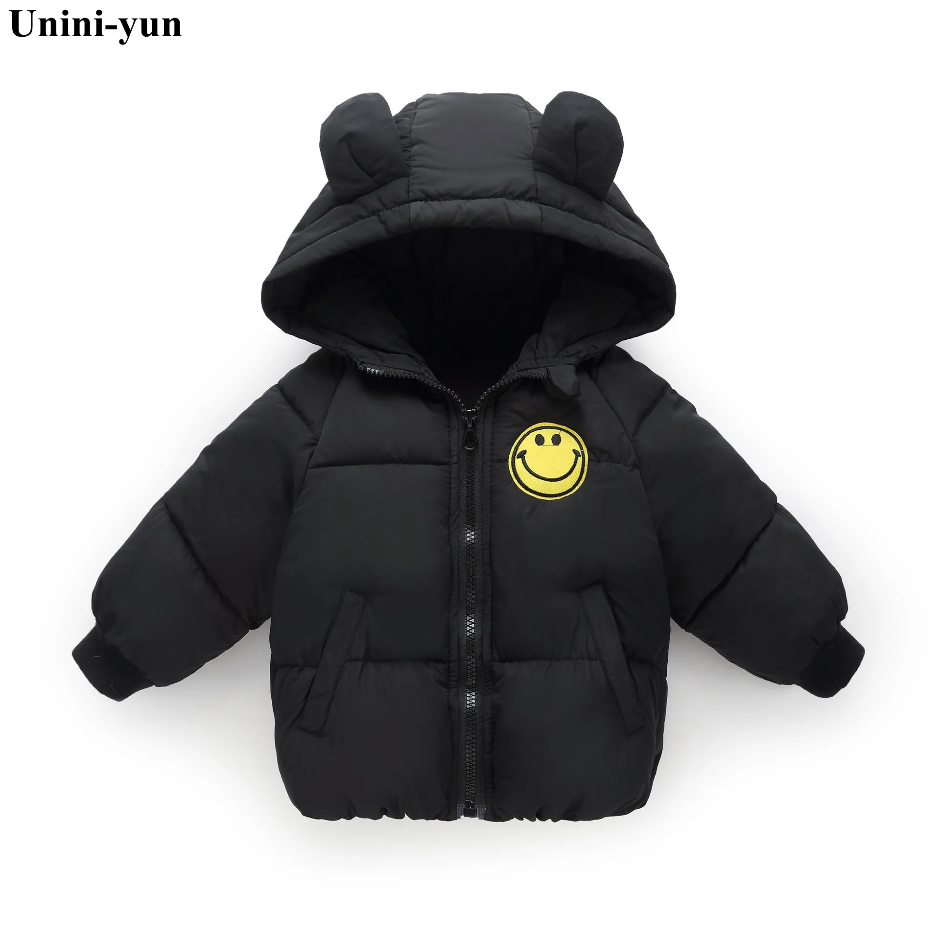 Children's winter jackets Cotton jacket for girl autumn Warm hooded Long Sleeve baby toddler boys kids parka outerwear | Детская