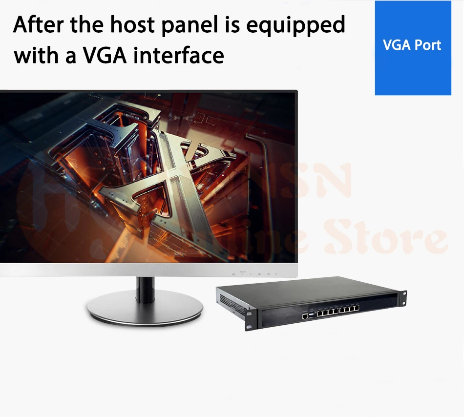 Брандмауэр Mikrotik Pfsense vpn-сетевая безопасность устройства маршрутизатор ПК Intel Core I5 2557 M, [HUNSN SA15R],(8Lan/2USB3. 0/1COM/1VGA
